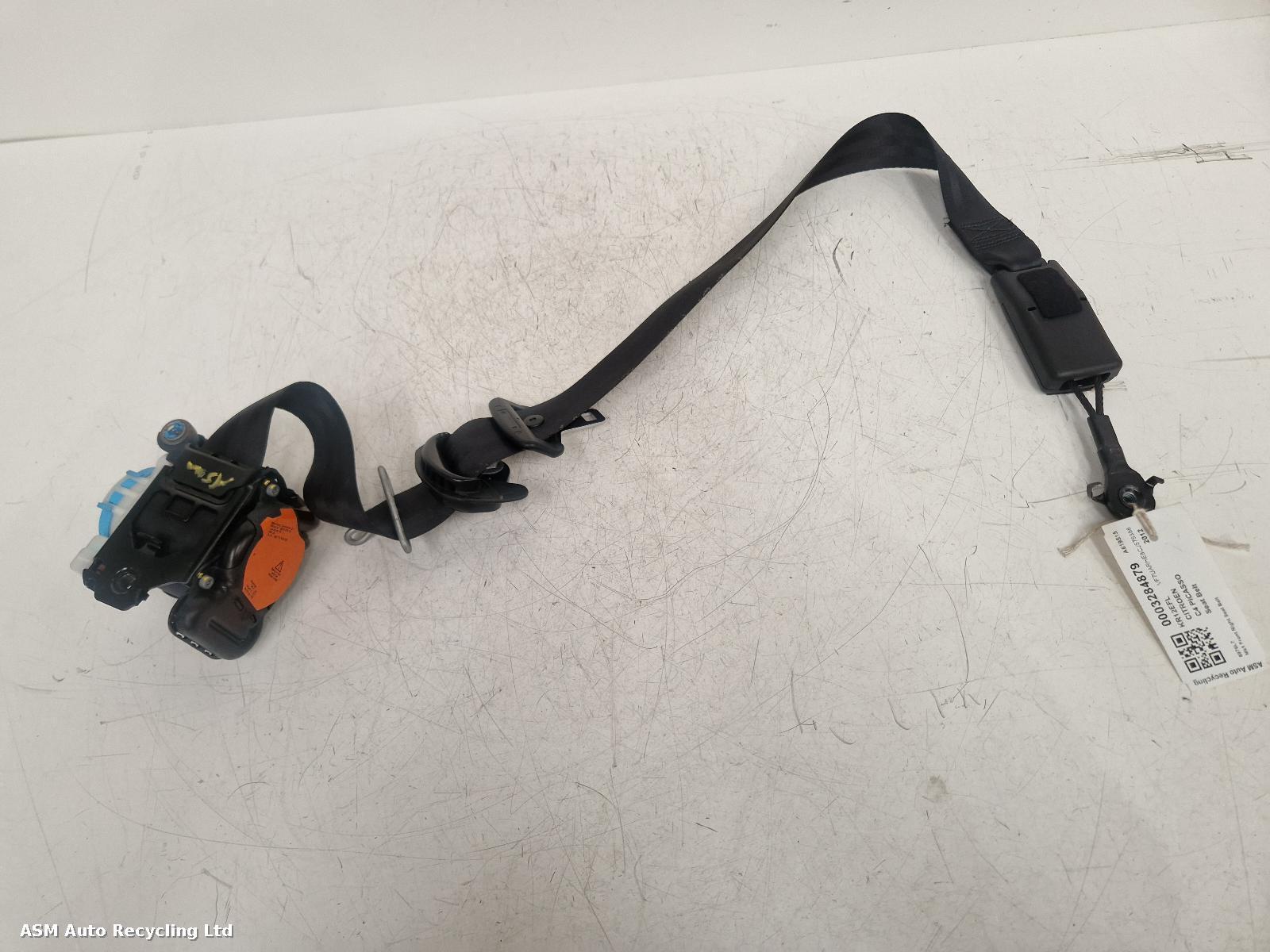 View Auto part Seat Belt Citroen C4 Picasso 2012