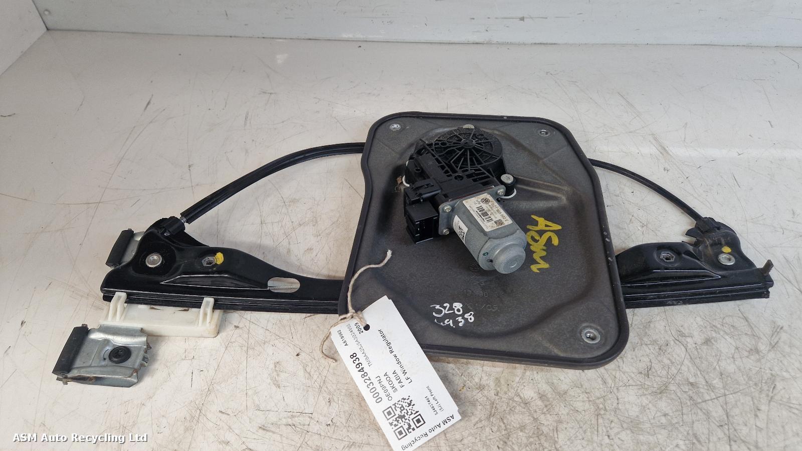 View Auto part LF Window Regulator Skoda Fabia 2009