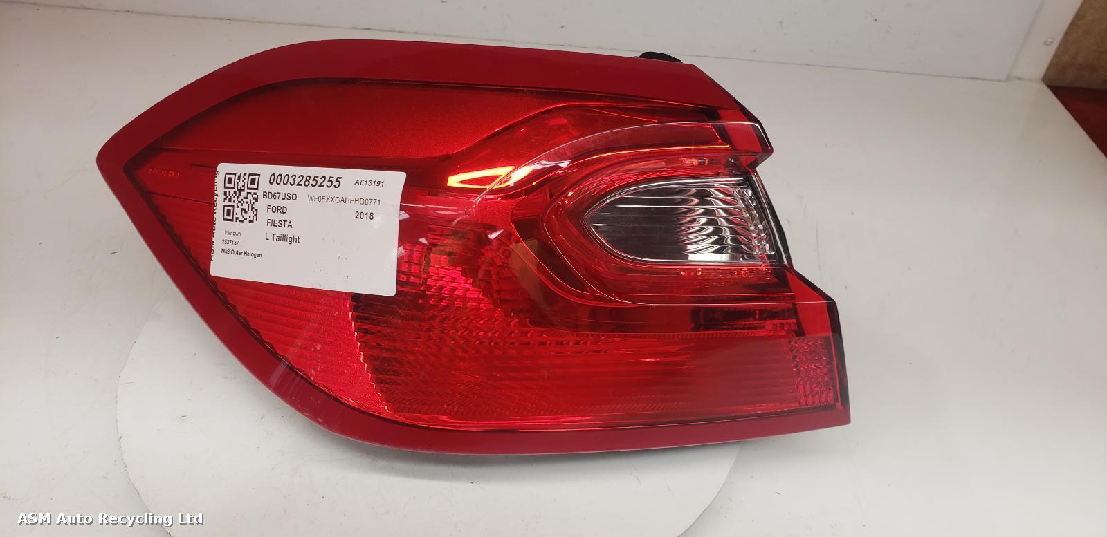 View Auto part L Taillight Ford Fiesta 2018
