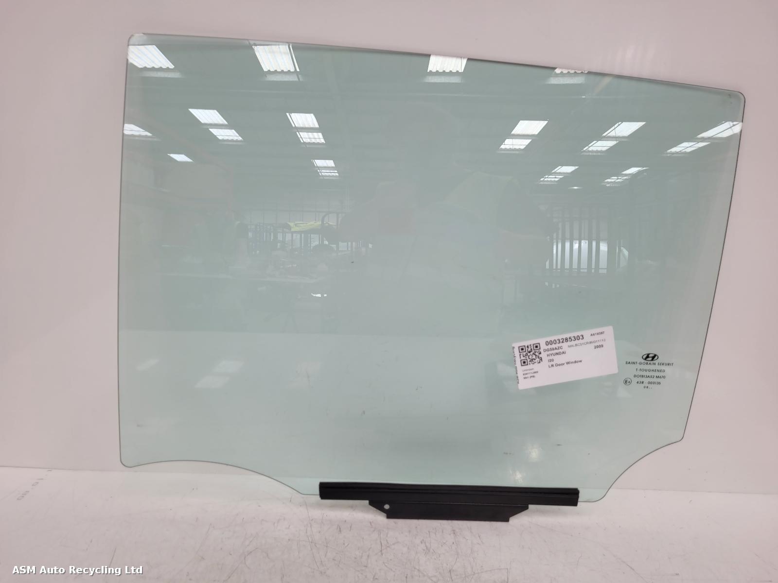 View Auto part LR Door Window Hyundai I20 2009