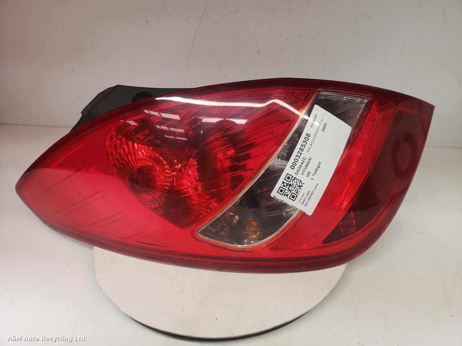 View Auto part L Taillight Hyundai I20 2009
