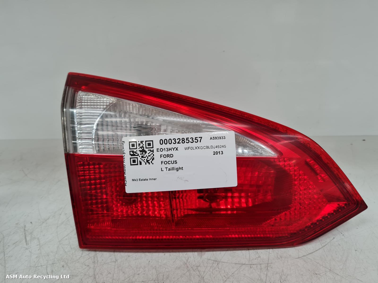 View Auto part L Taillight Ford Focus 2013