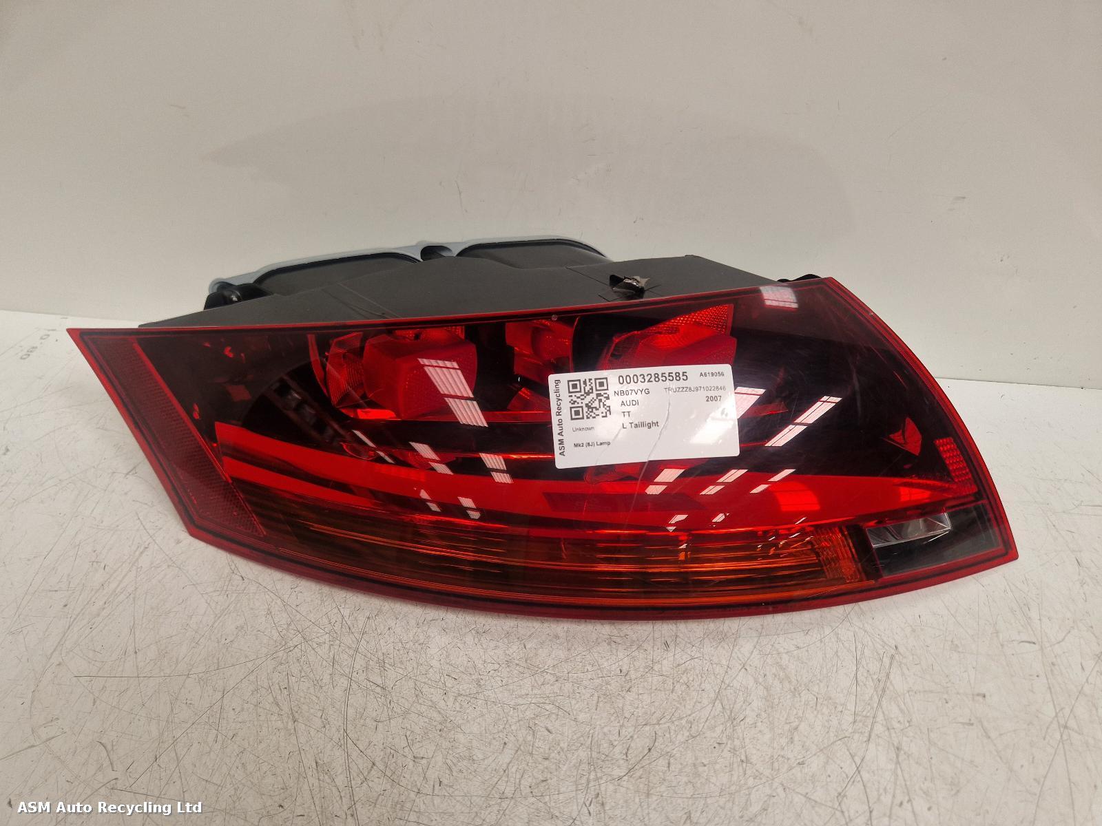 View Auto part L Taillight Audi Tt 2007