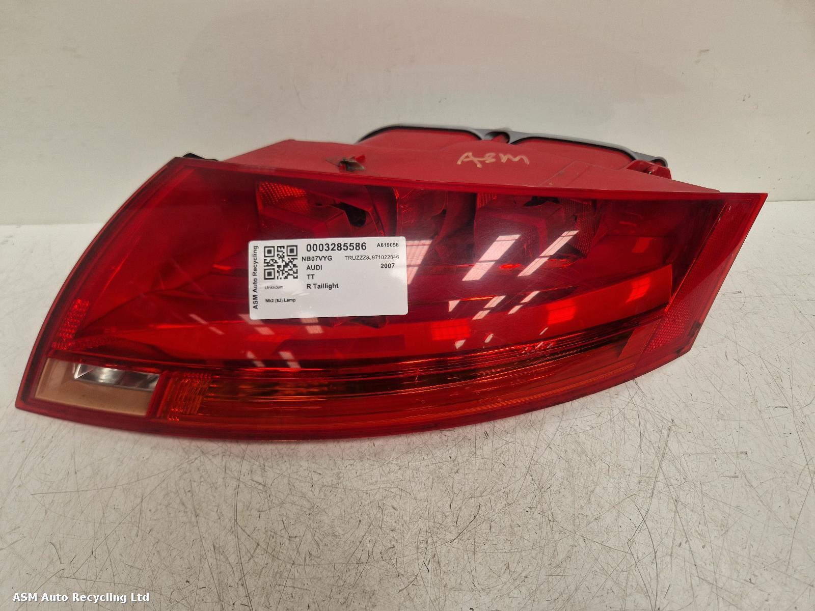 View Auto part R Taillight Audi Tt 2007