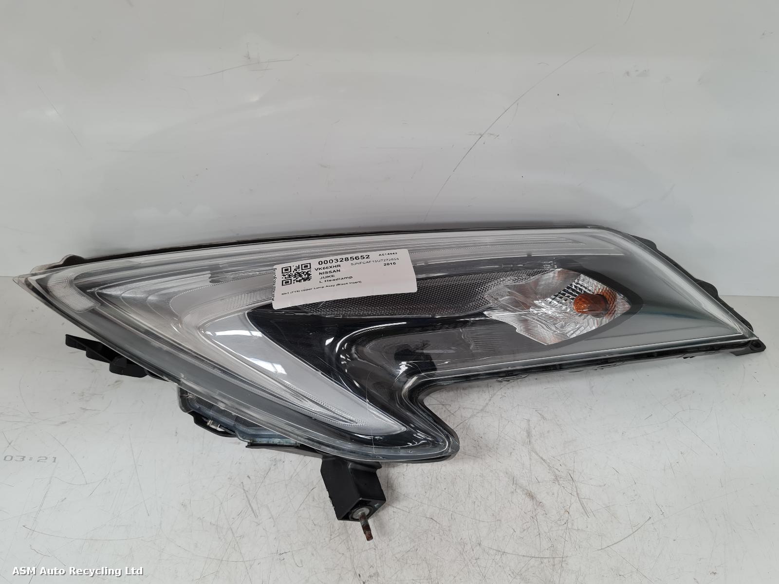View Auto part L Headlamp Nissan Juke 2016