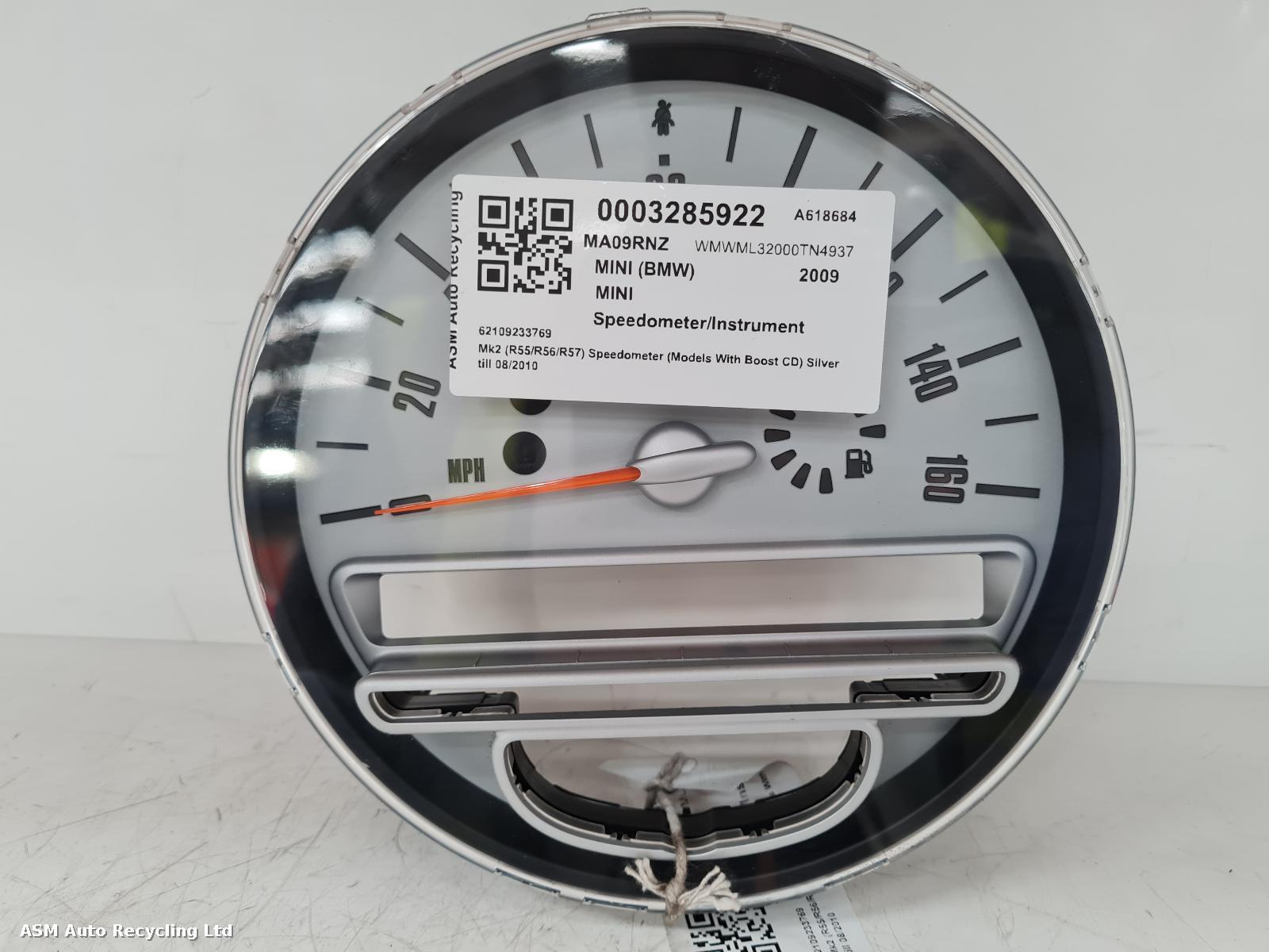 View Auto part Speedometer Mini (bmw) Mini 2009