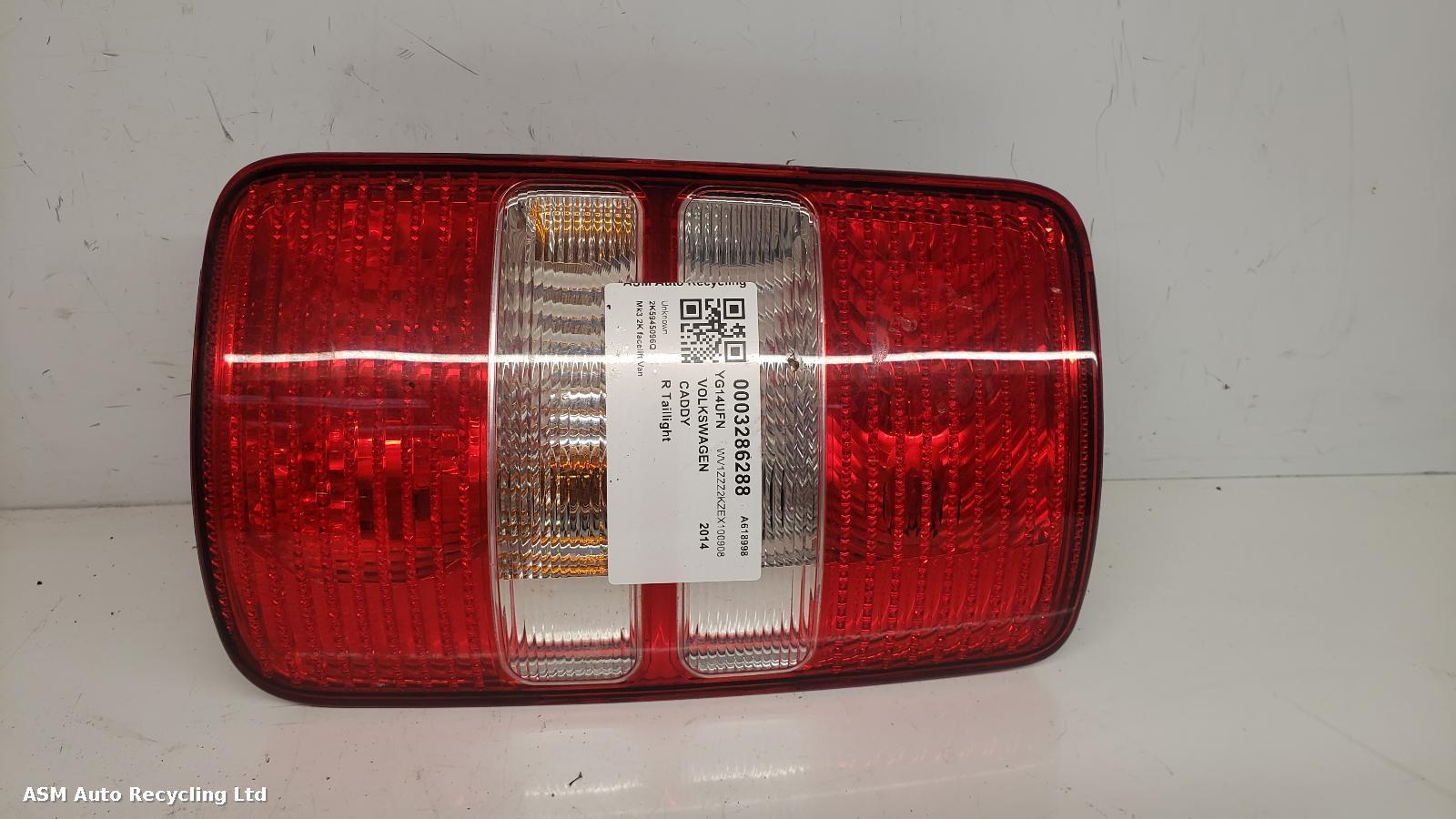 View Auto part R Taillight Volkswagen Caddy 2014