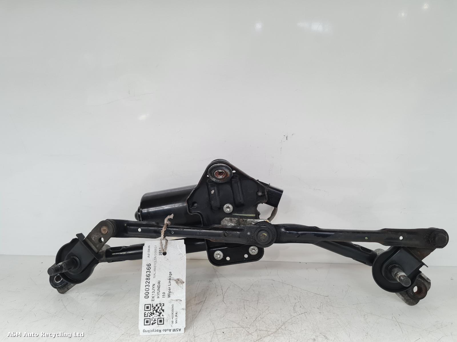 View Auto part Wiper Linkage Hyundai I10 2013