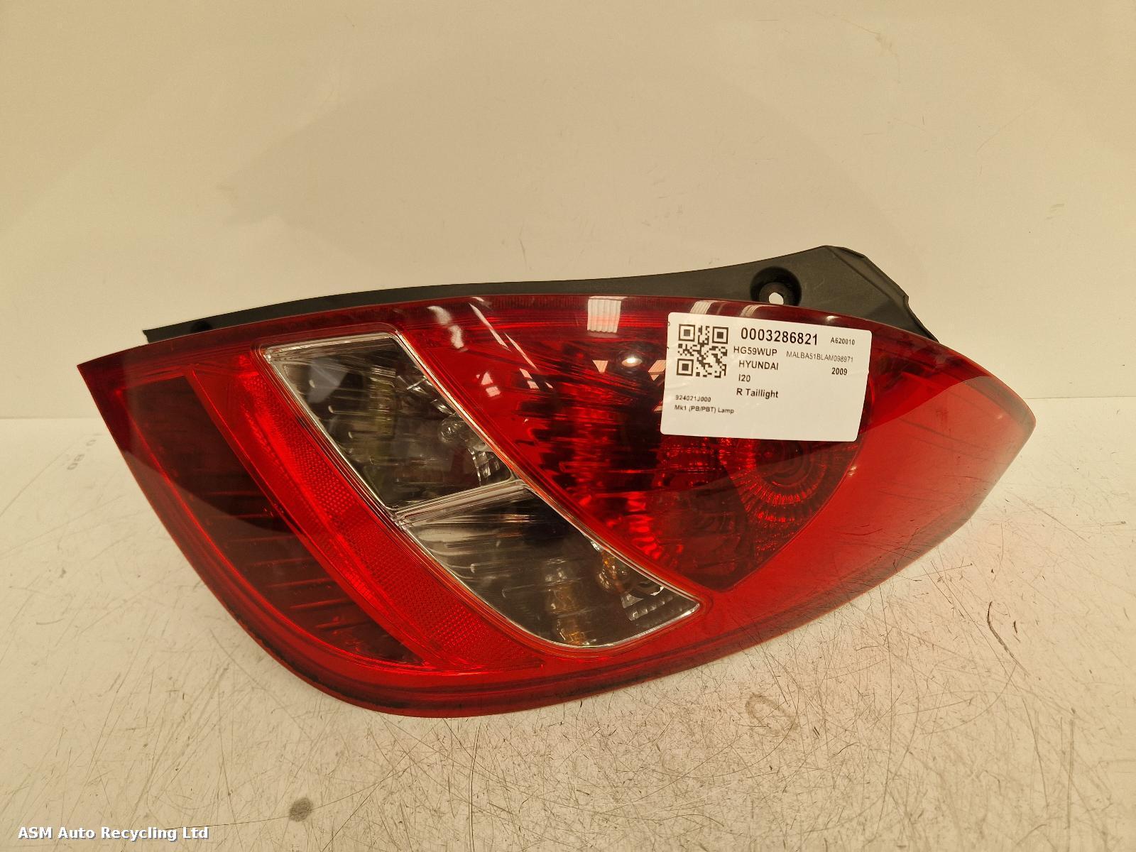 View Auto part R Taillight Hyundai I20 2009