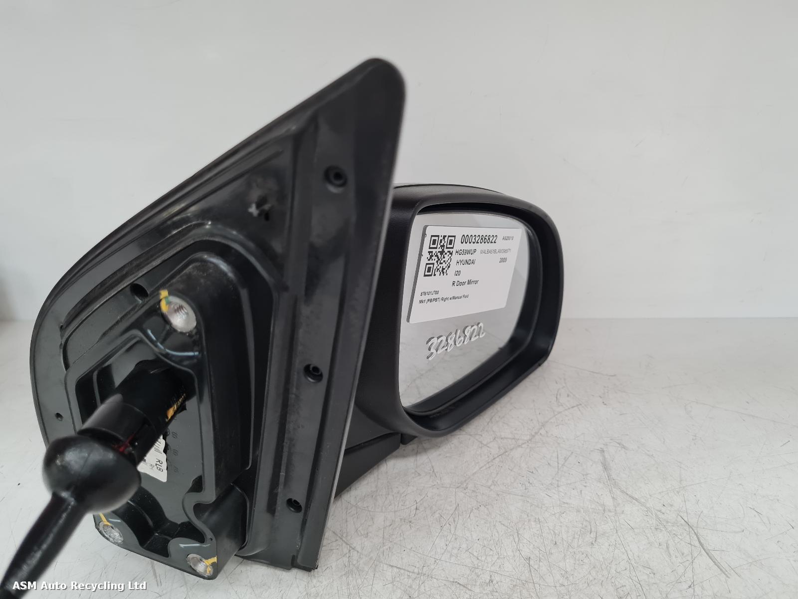 View Auto part R Door Mirror Hyundai I20 2009
