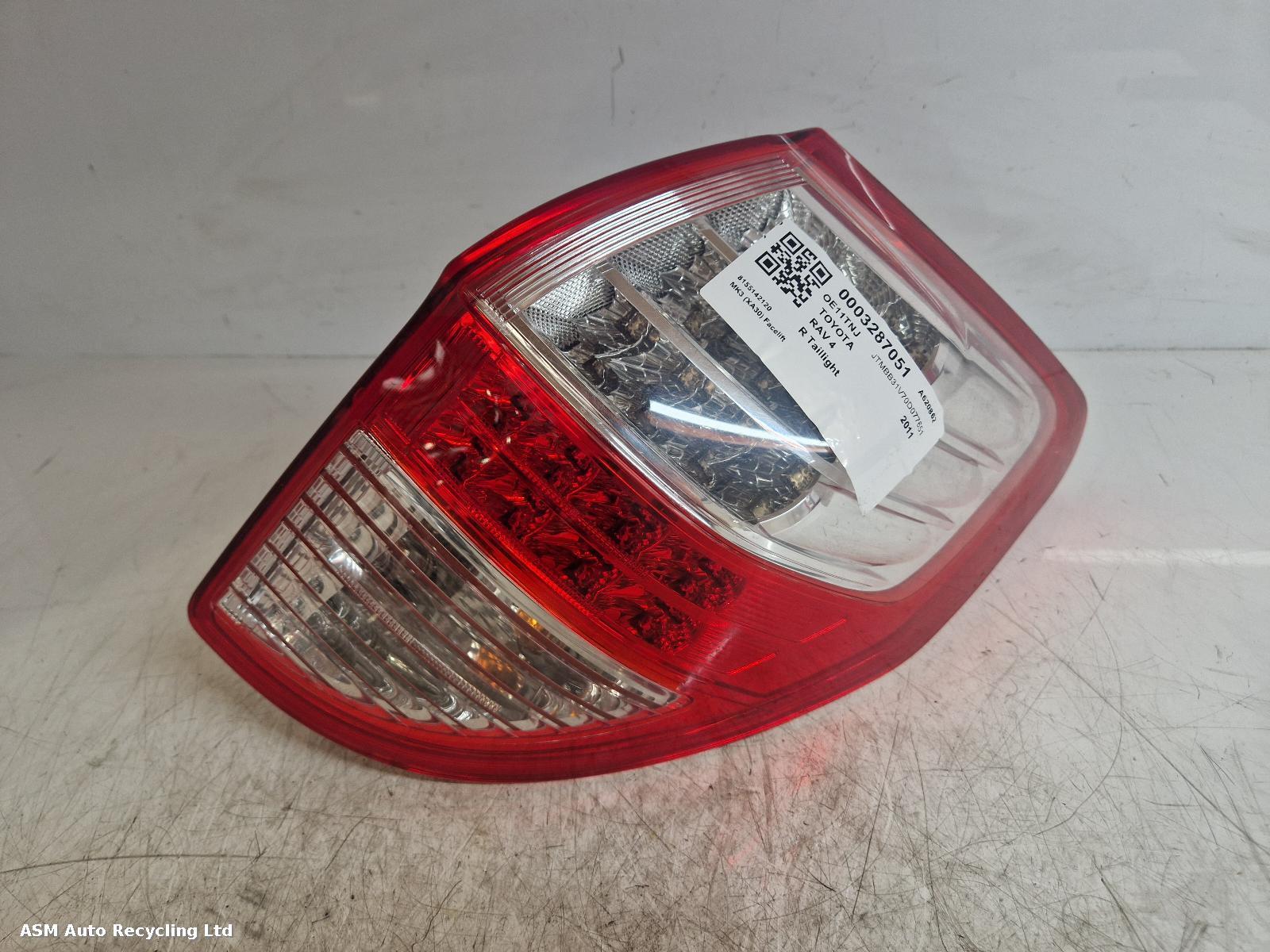 View Auto part R Taillight Toyota Rav 4 2011