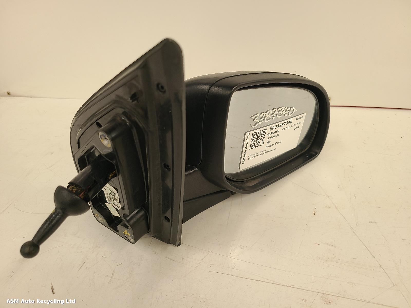 View Auto part R Door Mirror Hyundai I20 2009