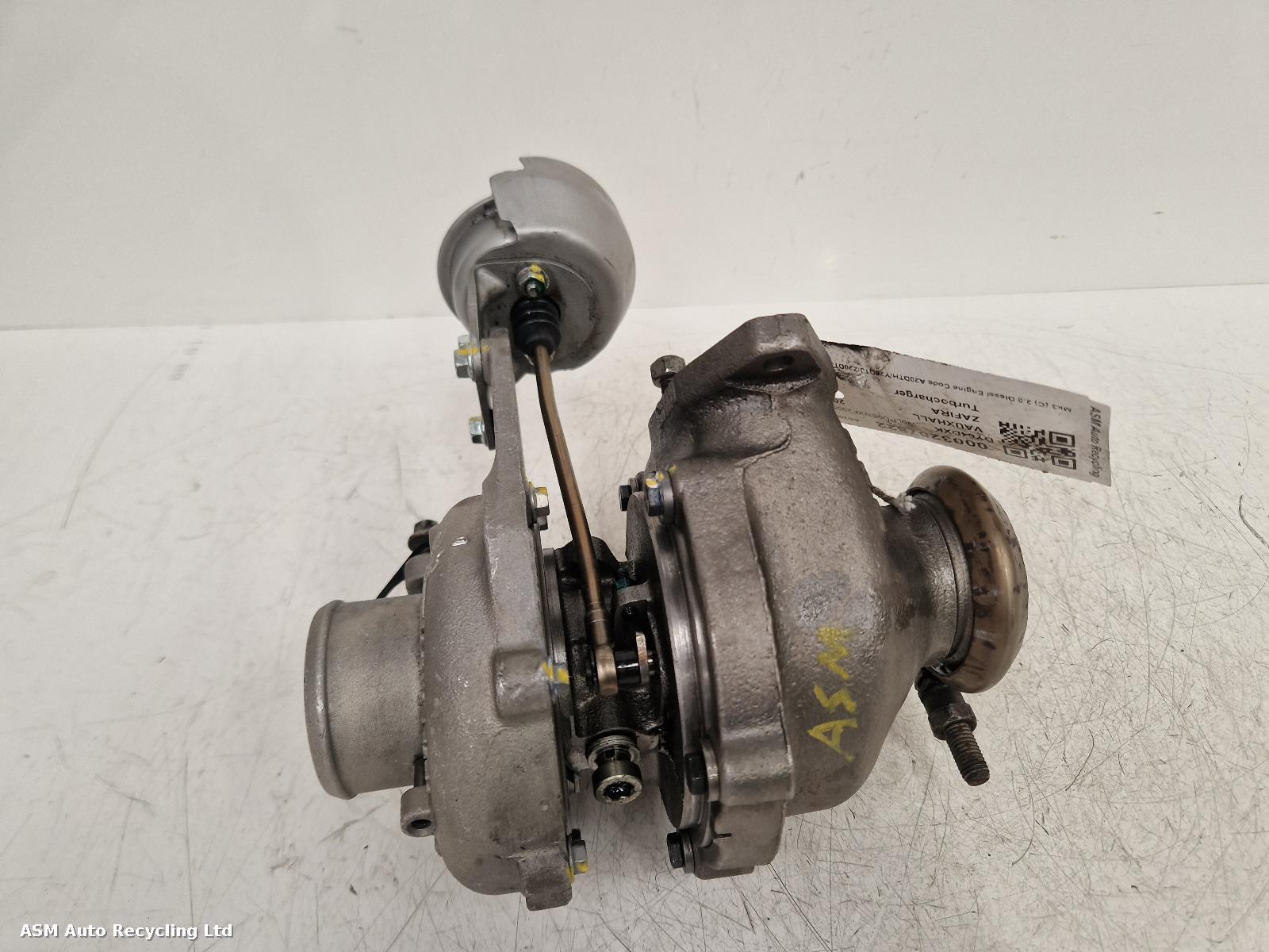 View Auto part Turbocharger Vauxhall Zafira 2014