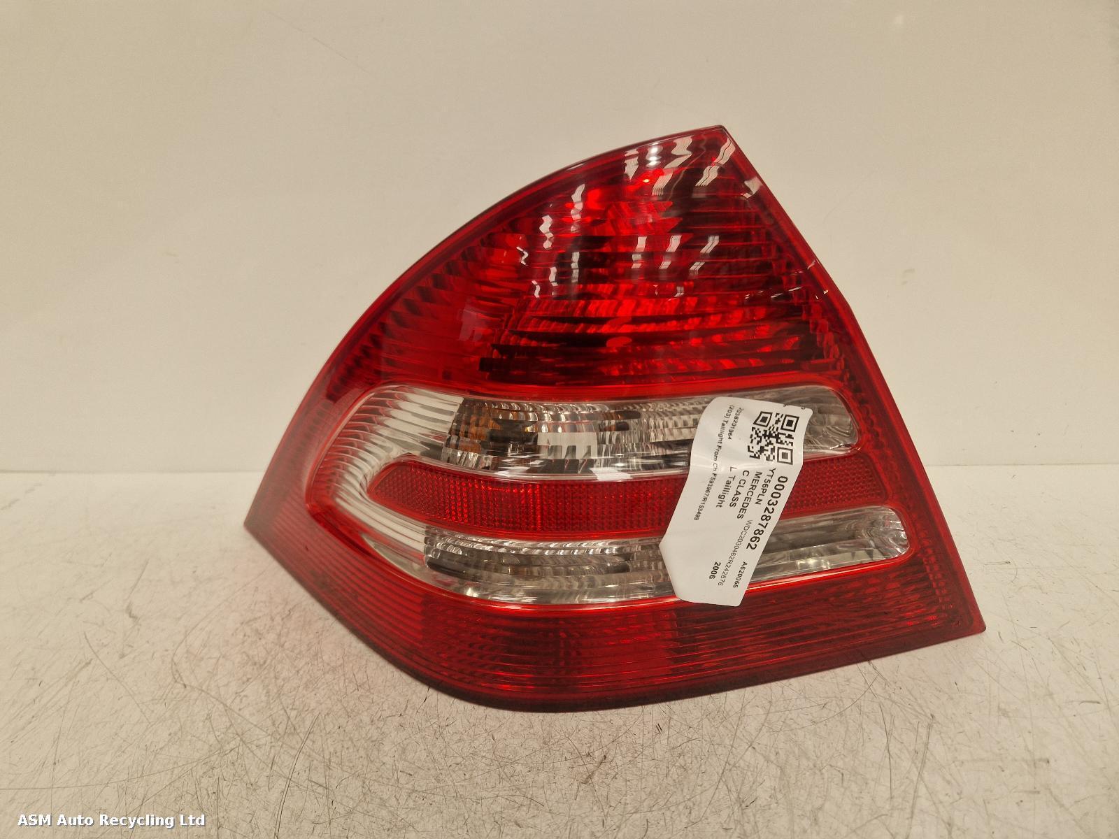 View Auto part L Taillight Mercedes C Class 2006