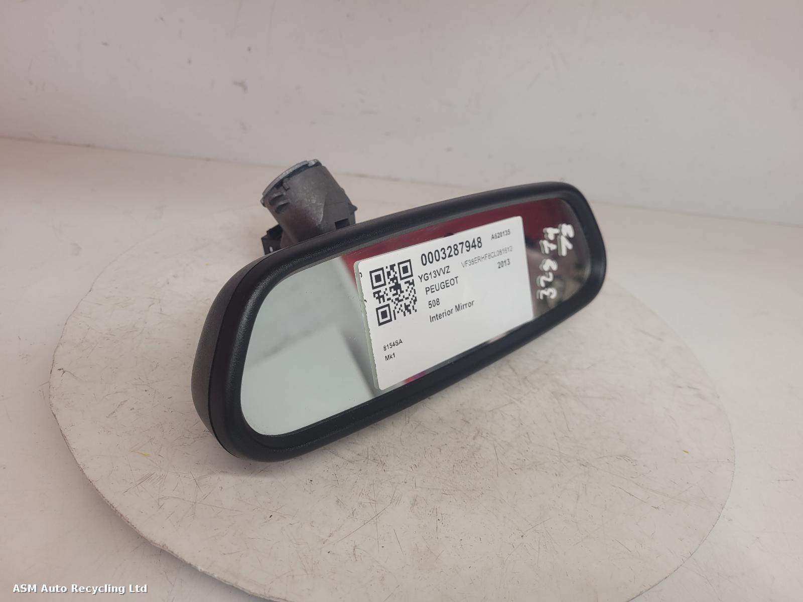 View Auto part Interior Mirror Peugeot 508 2013