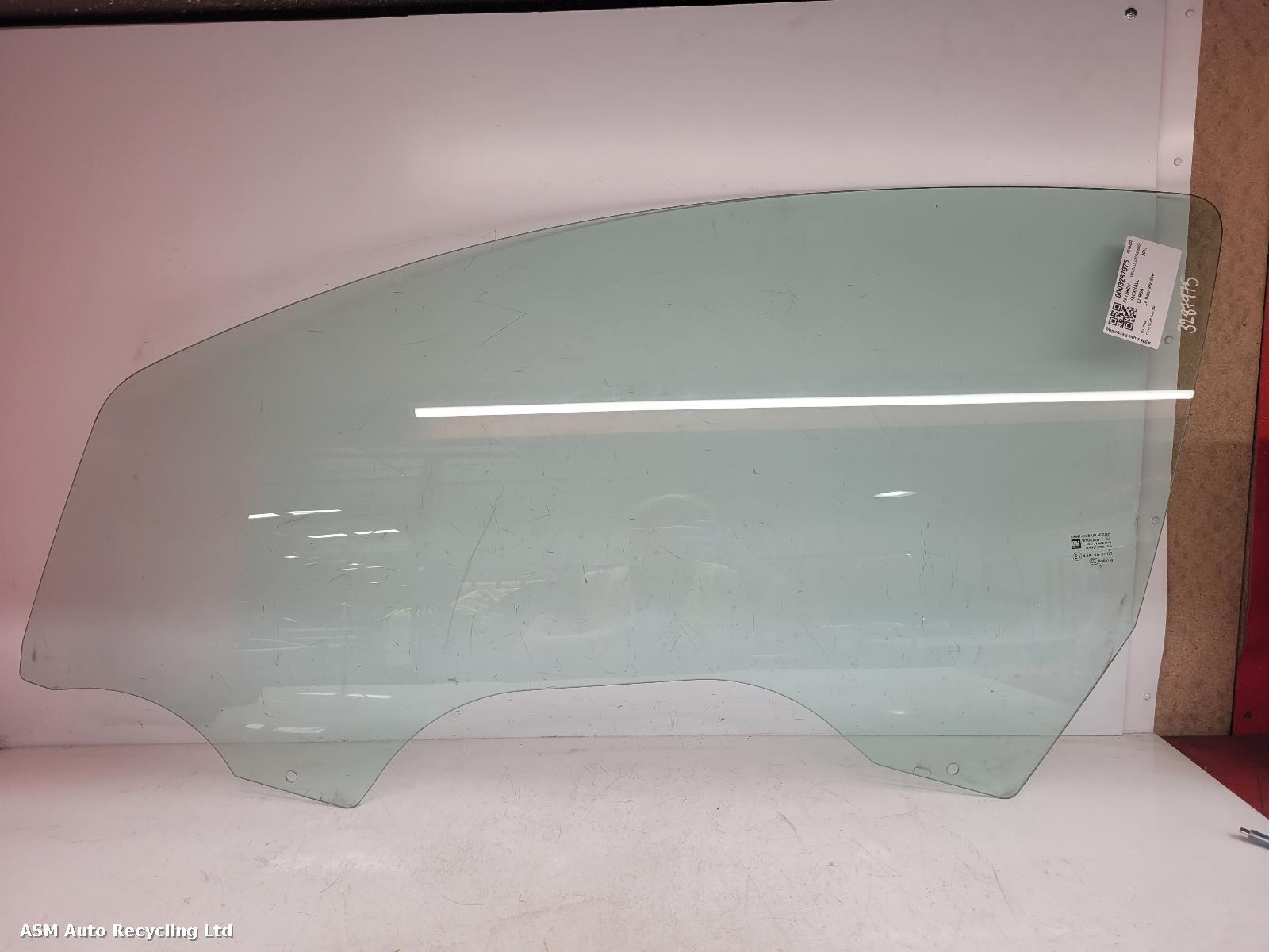 View Auto part LF Door Window Vauxhall Corsa 2013