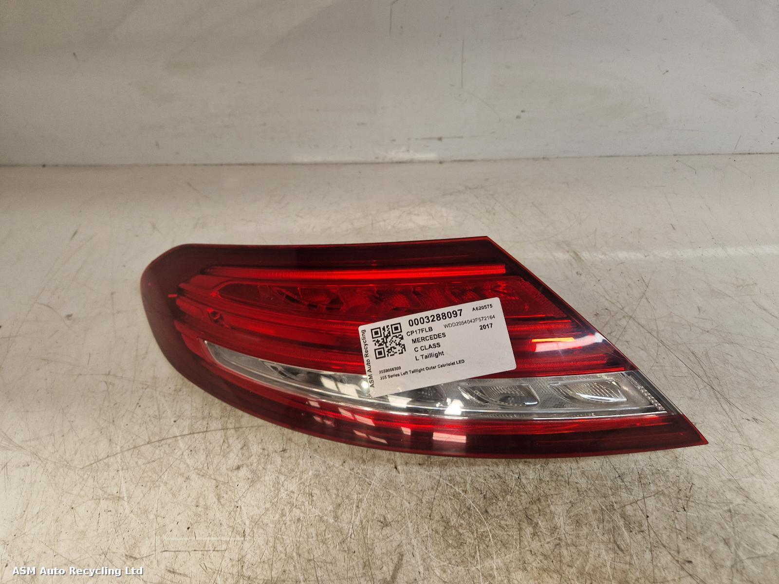 View Auto part L Taillight Mercedes C Class 2017