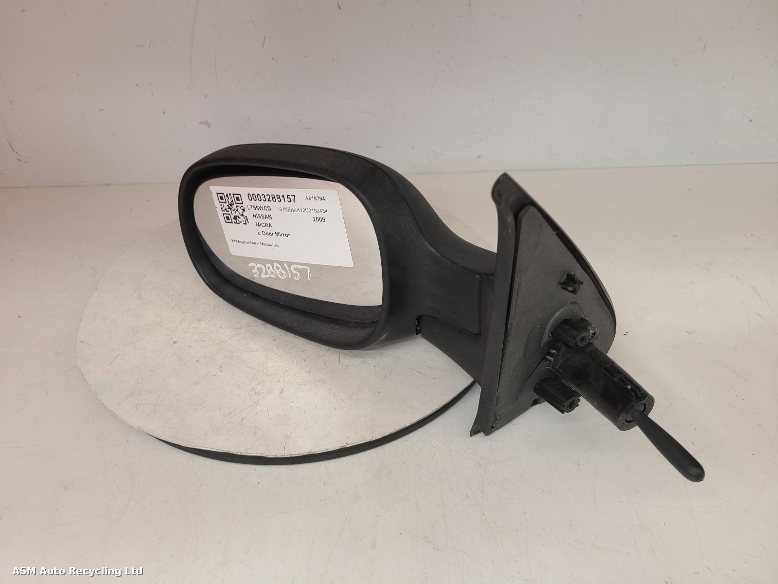 View Auto part L Door Mirror Nissan Micra 2009