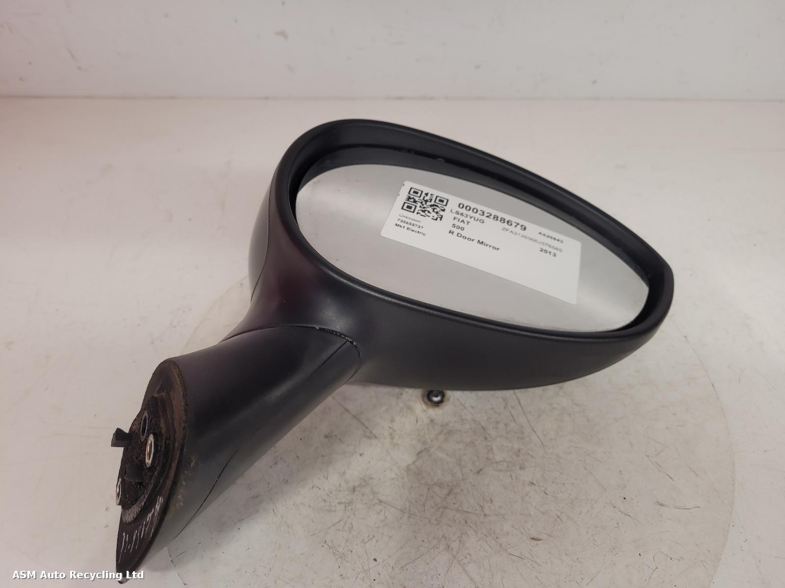 View Auto part R Door Mirror Fiat 500 2013