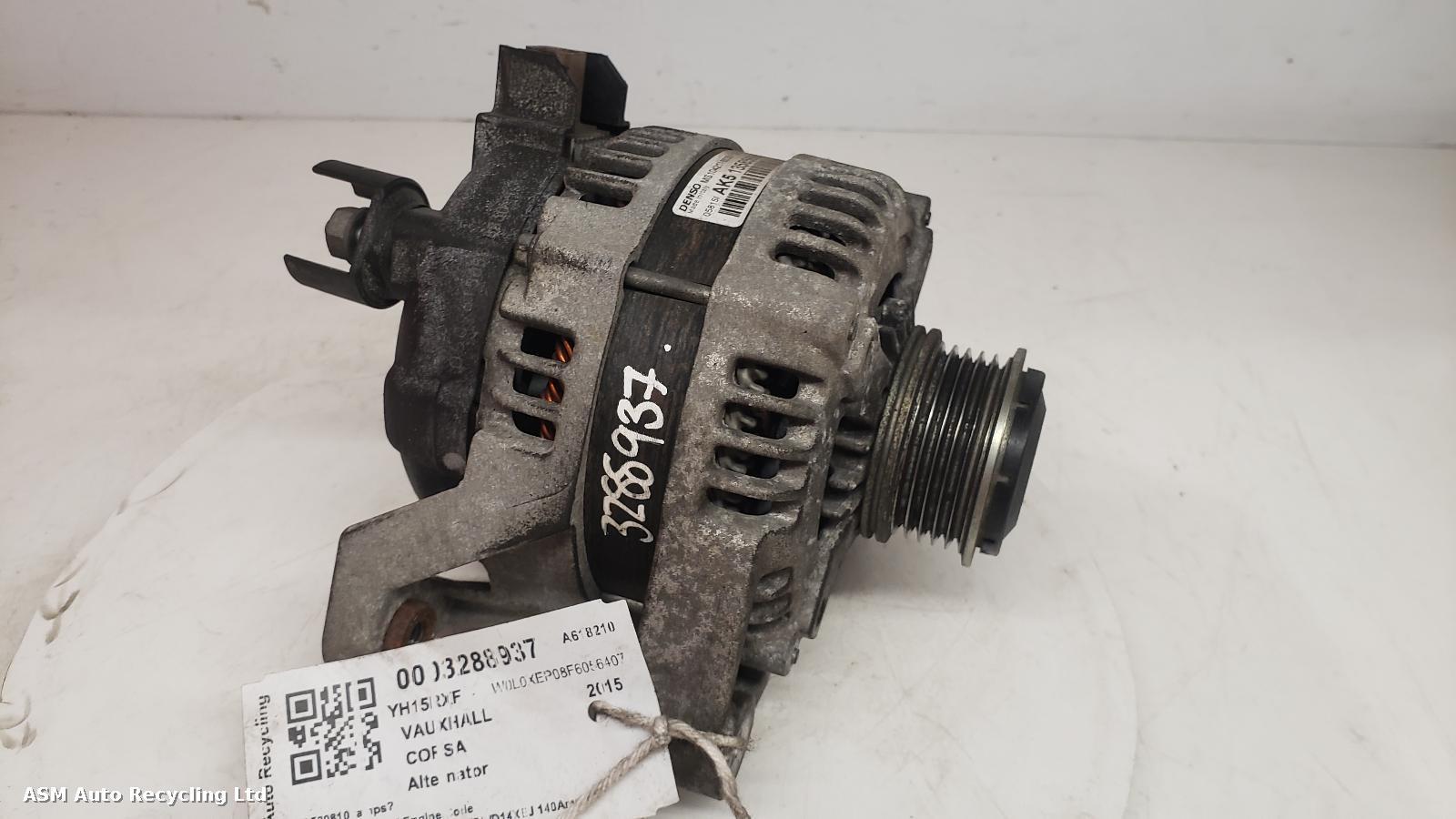 View Auto part Alternator Vauxhall Corsa 2015
