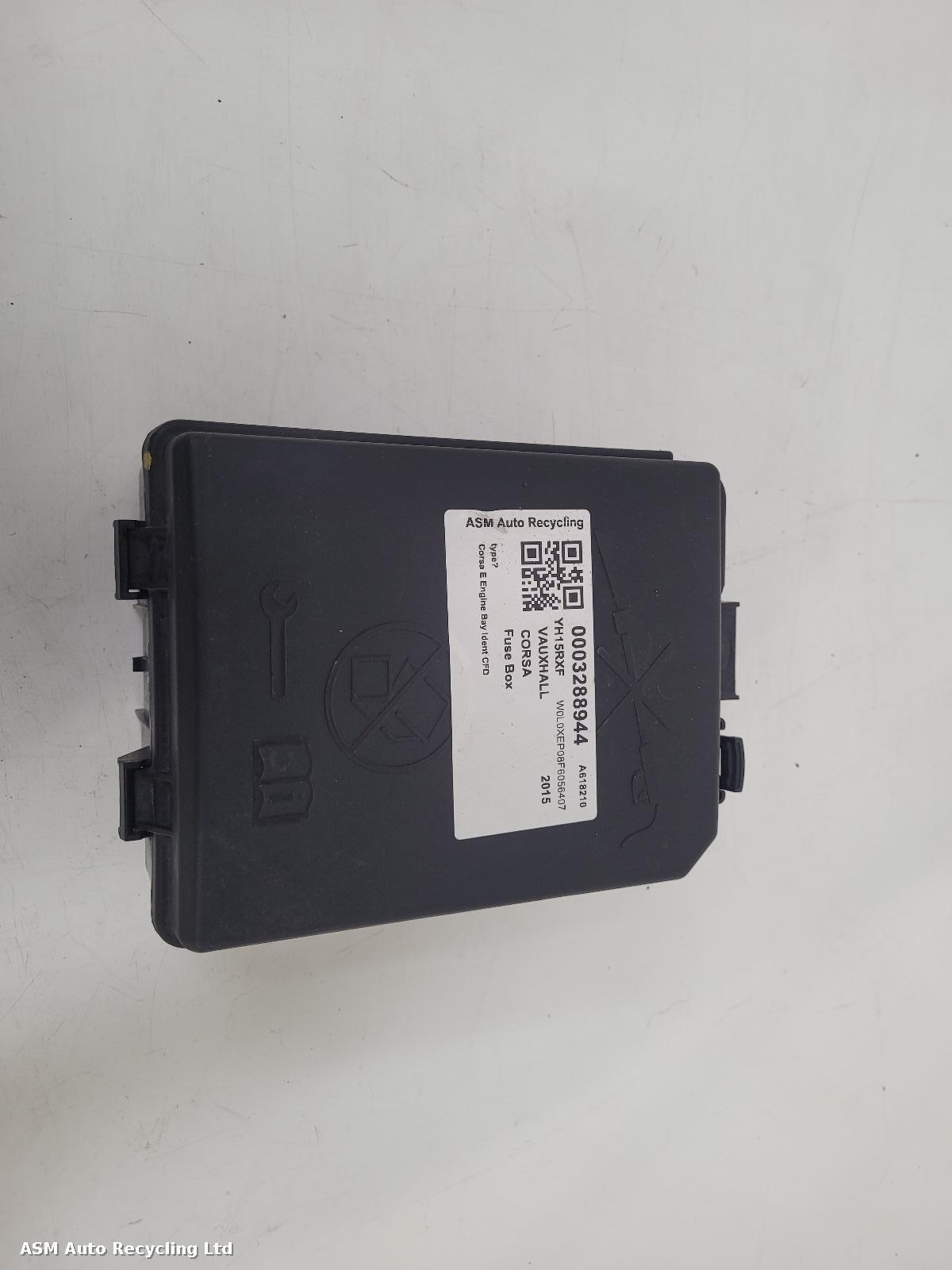 View Auto part Fuse Box Vauxhall Corsa 2015