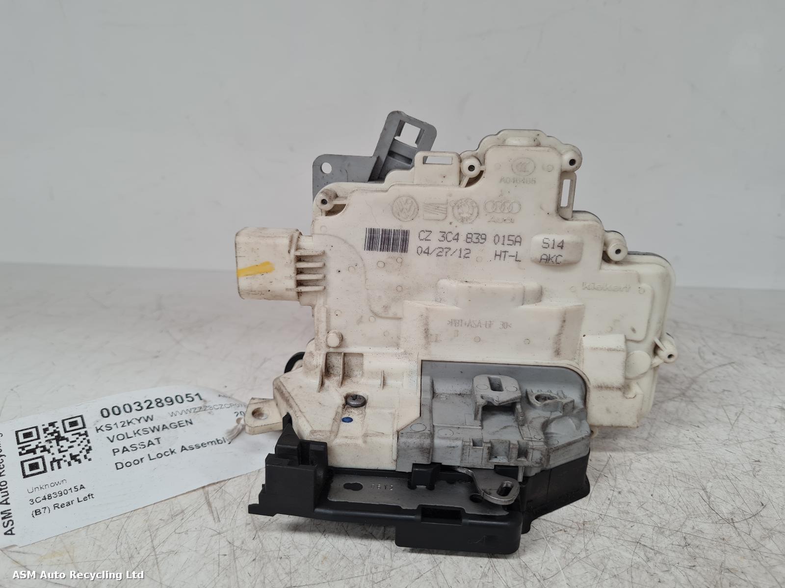 View Auto part Door Lock Assembly Volkswagen Passat 2012