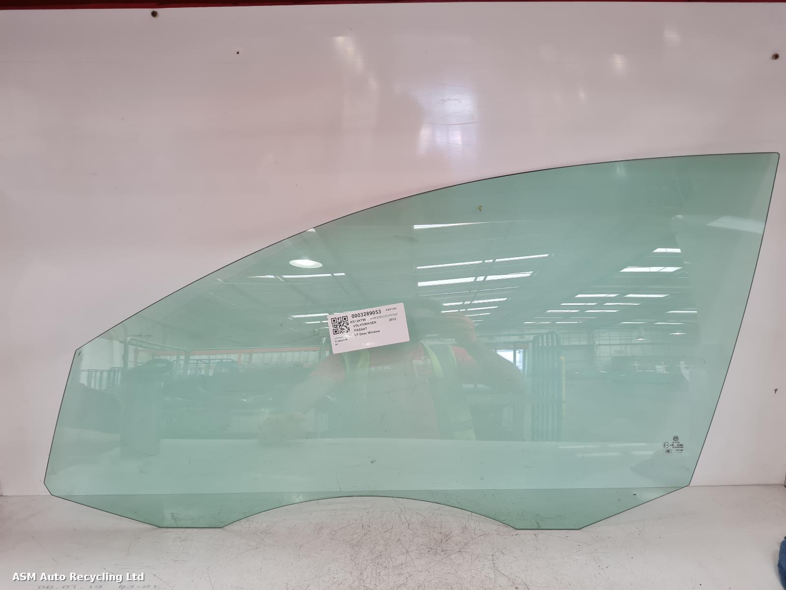 View Auto part LF Door Window Volkswagen Passat 2012