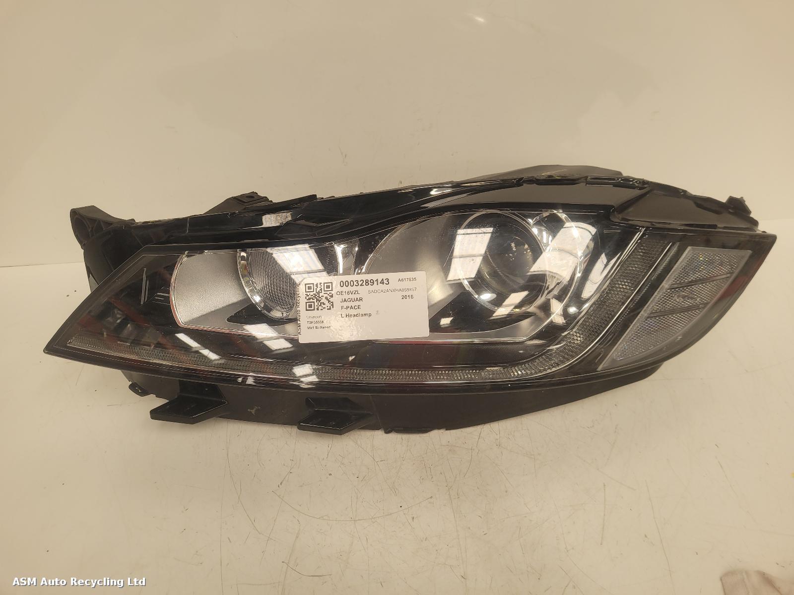 View Auto part L Headlamp Jaguar F-pace 2016