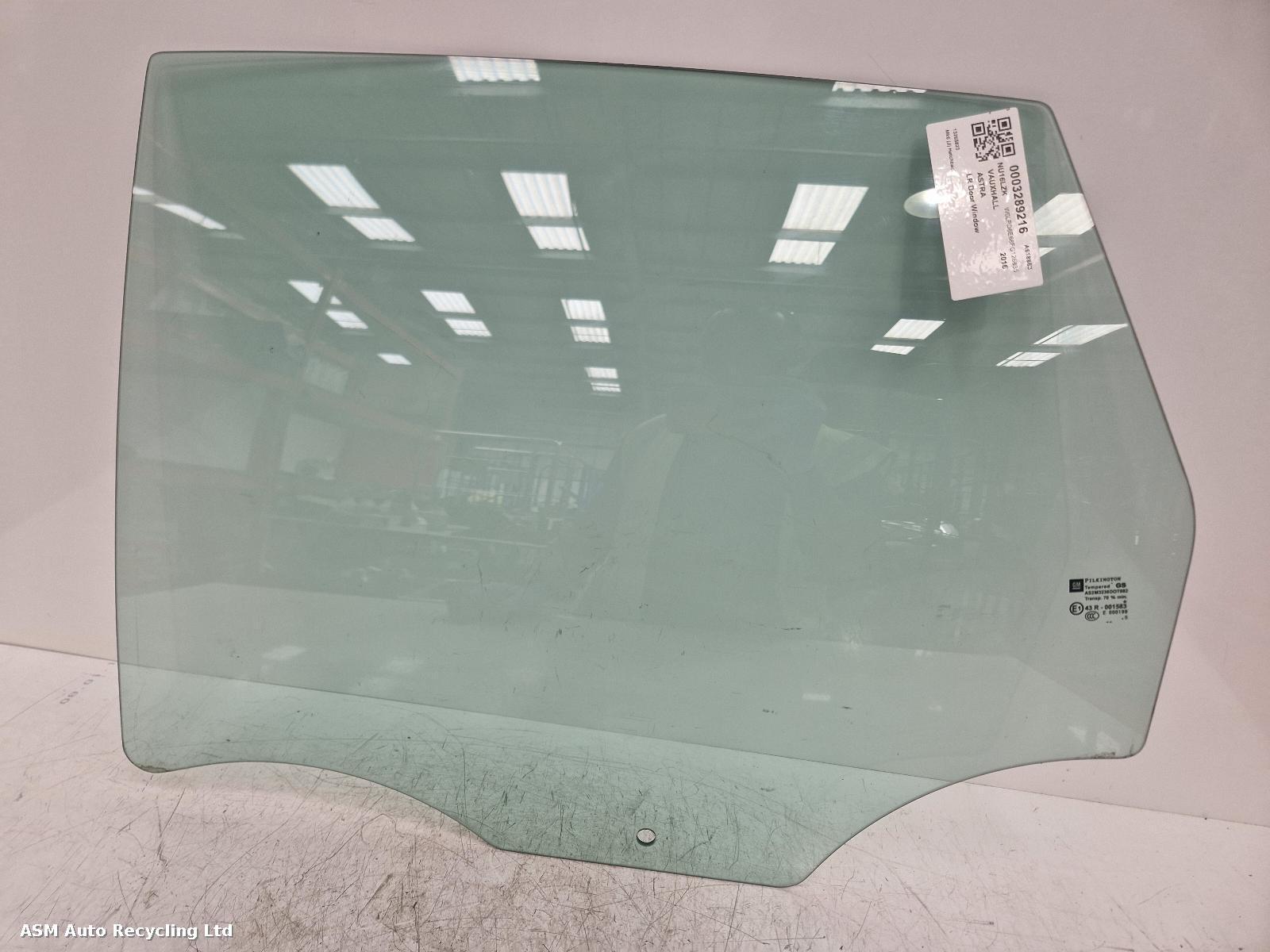 View Auto part LR Door Window Vauxhall Astra 2016
