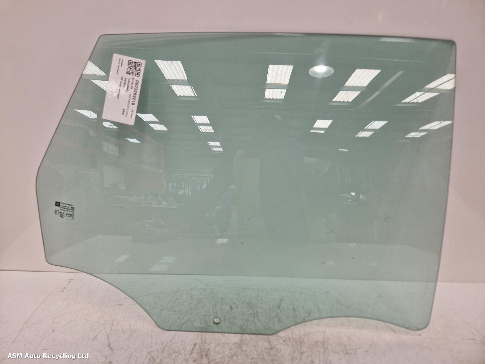 View Auto part RR Door Window Vauxhall Astra 2016