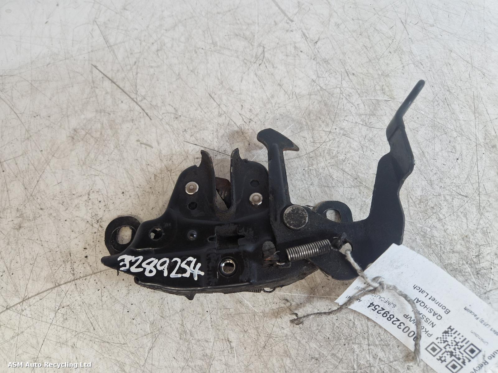 View Auto part Bonnet Latch Nissan Qashqai 2012