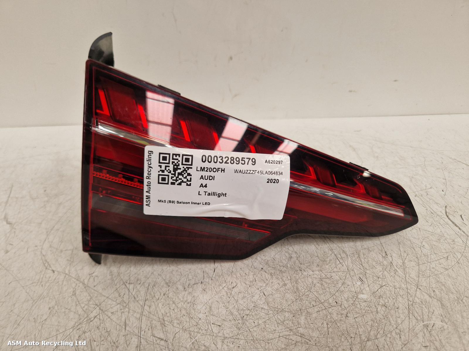 View Auto part L Taillight Audi A4 2020