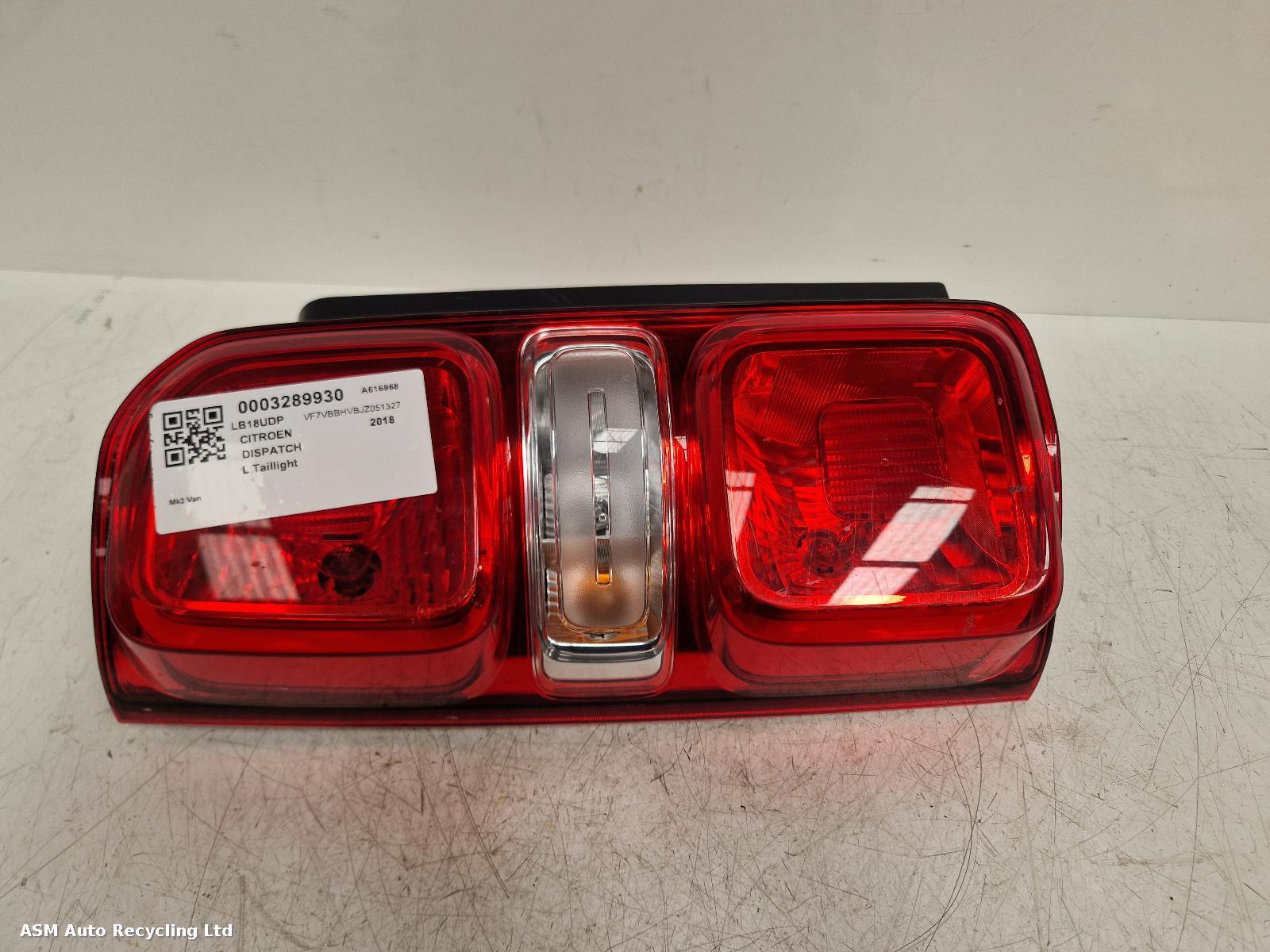 View Auto part L Taillight Citroen Dispatch 2018