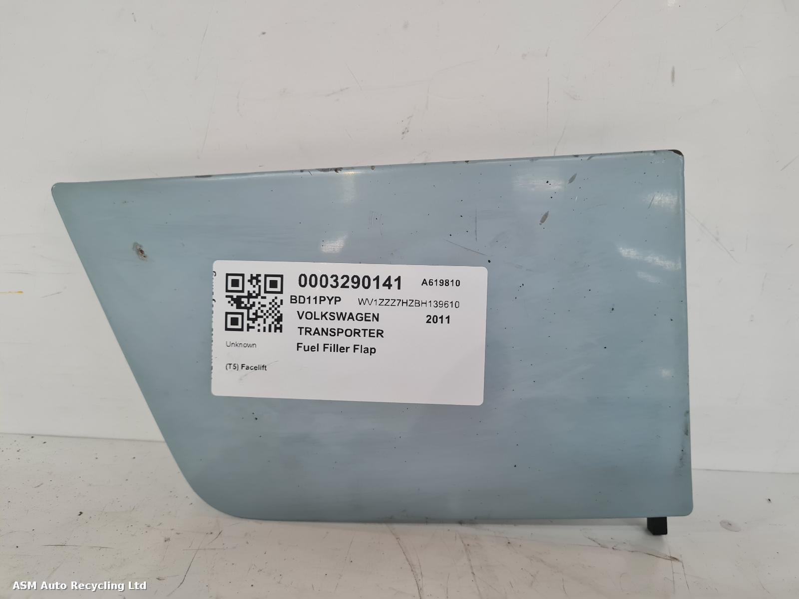 View Auto part Fuel Filler Flap Volkswagen Transporter 2011