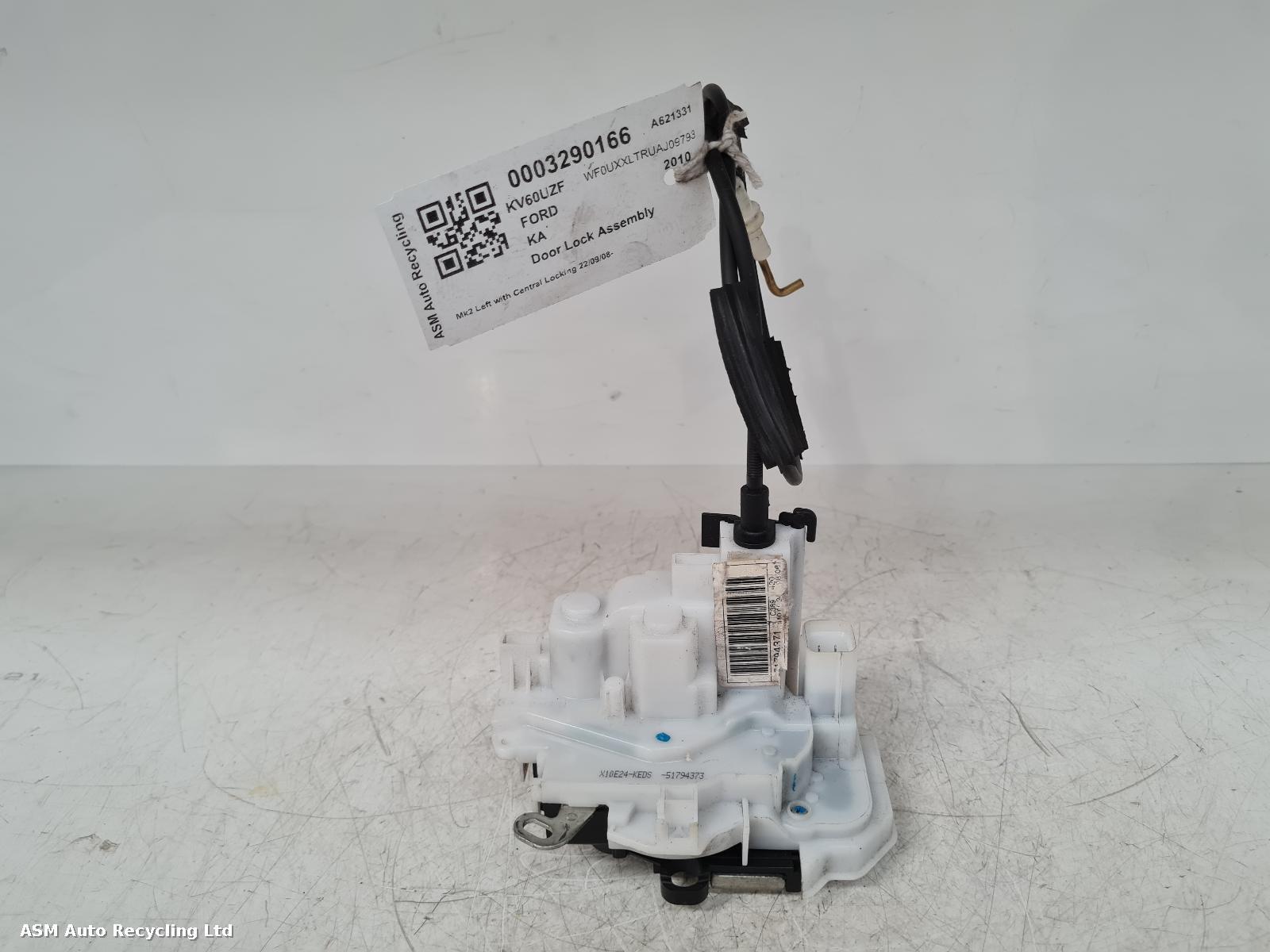 View Auto part Door Lock Assembly Ford Ka 2010
