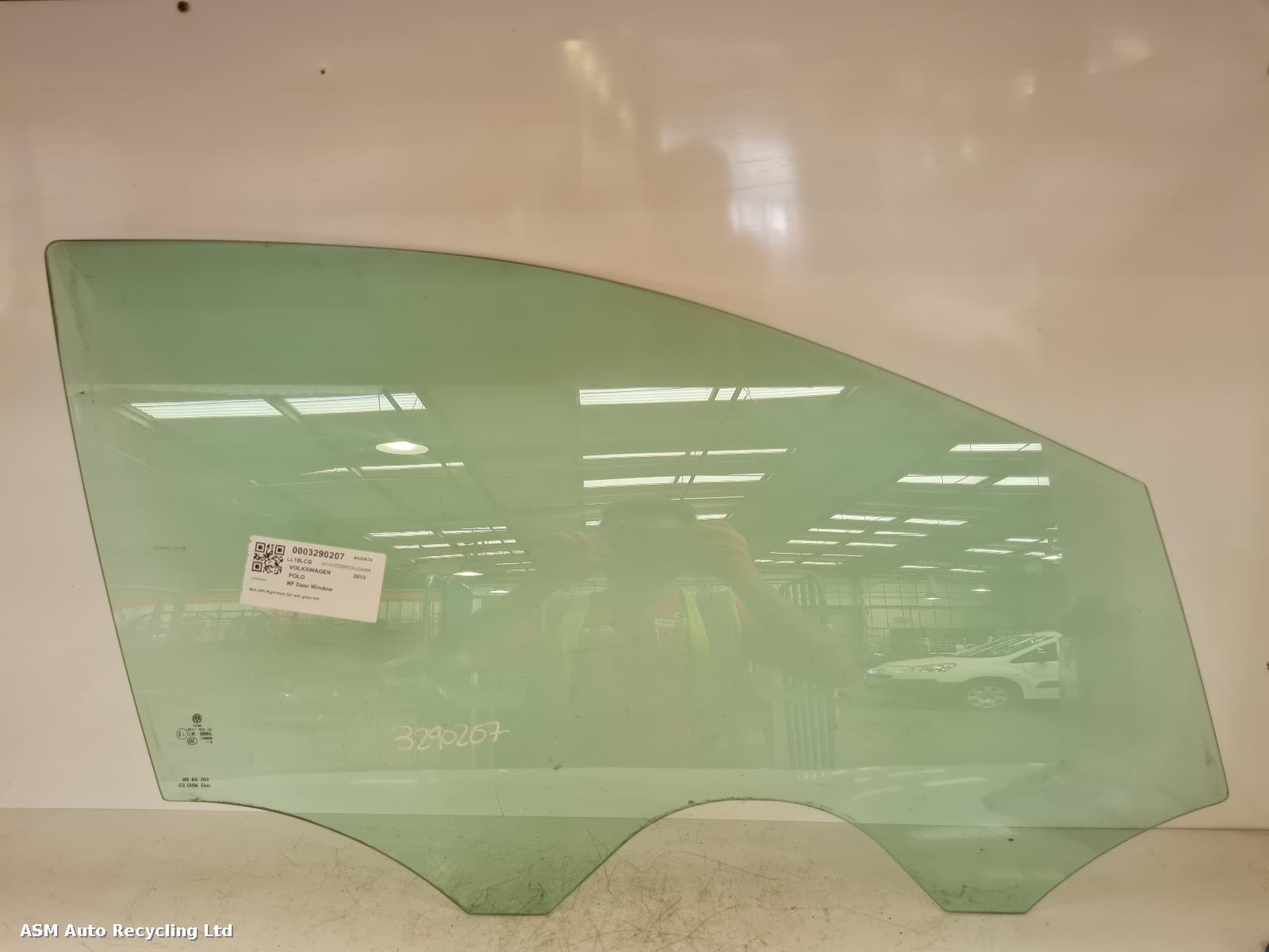 View Auto part RF Door Window Volkswagen Polo 2010