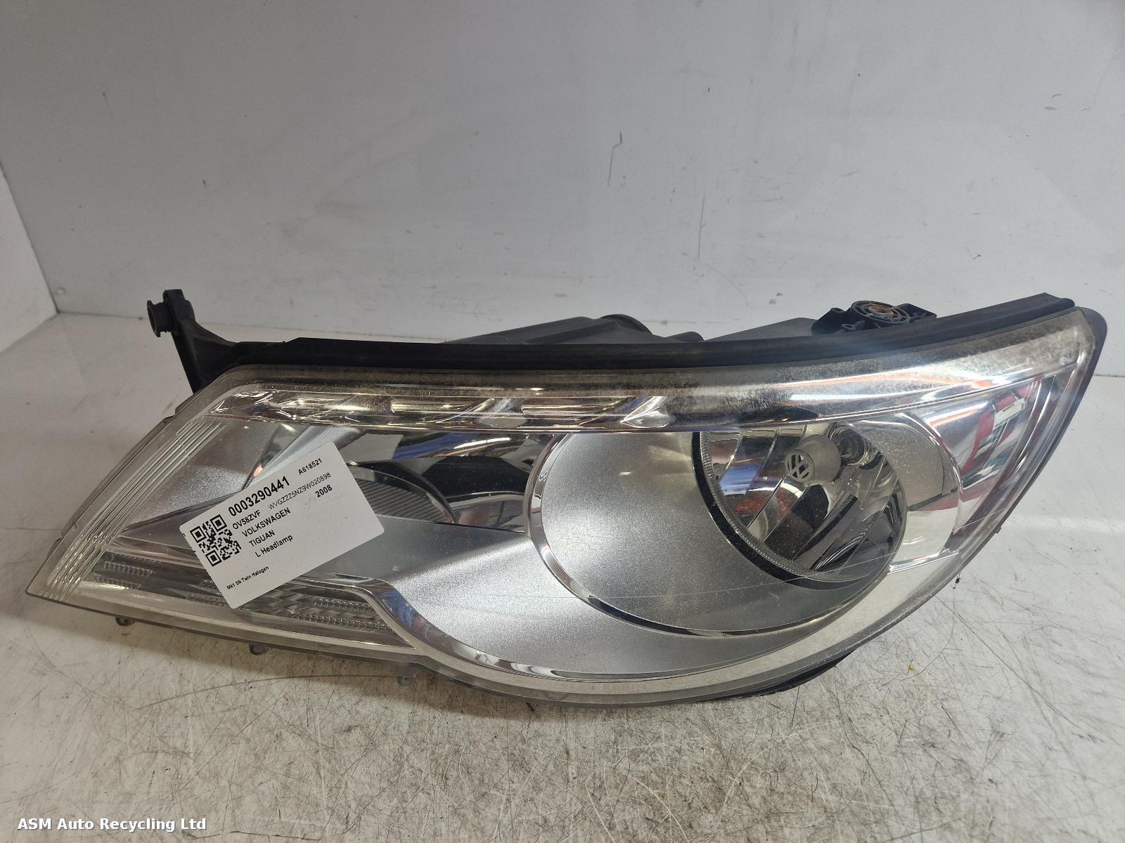 View Auto part L Headlamp Volkswagen Tiguan 2008