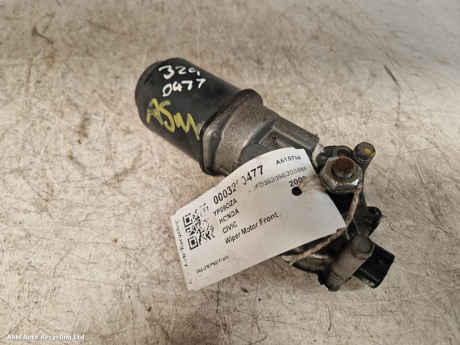 View Auto part Wiper Motor Front Honda Civic 2009