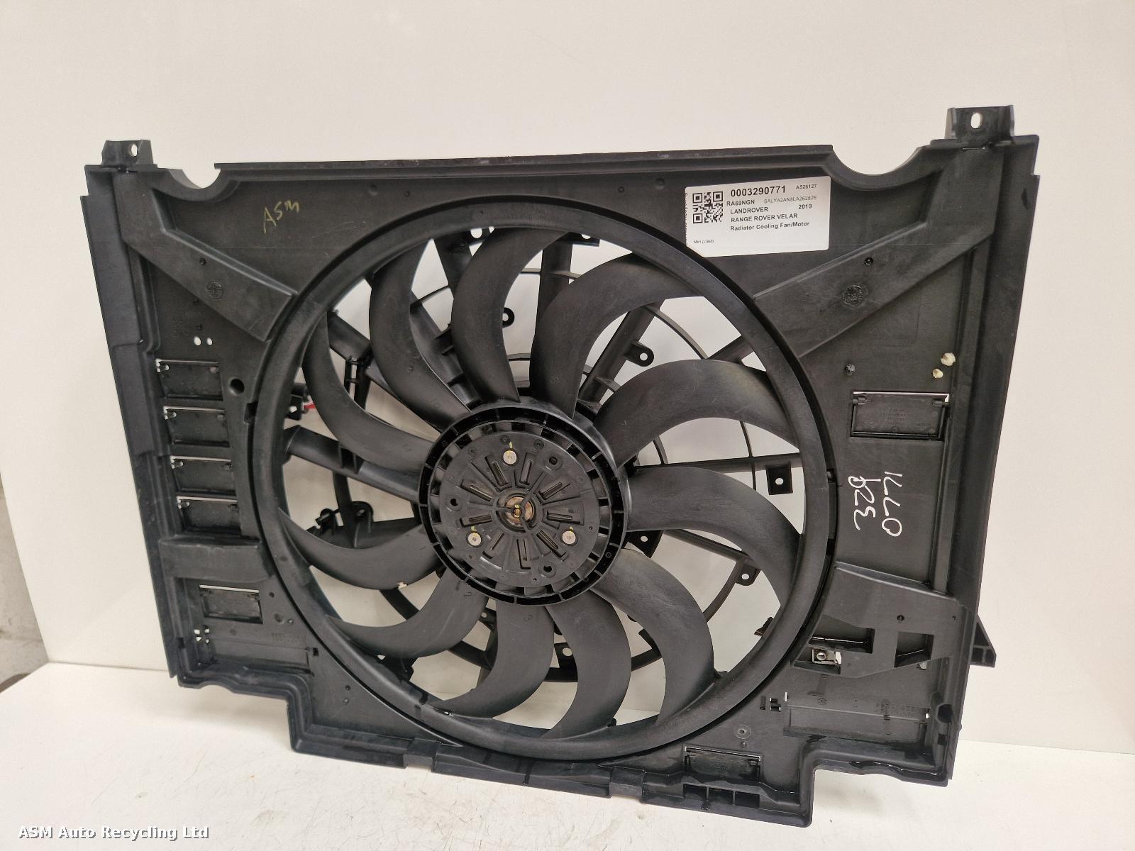 View Auto part Engine Cooling Motor Land Rover Range Rover Velar 2019