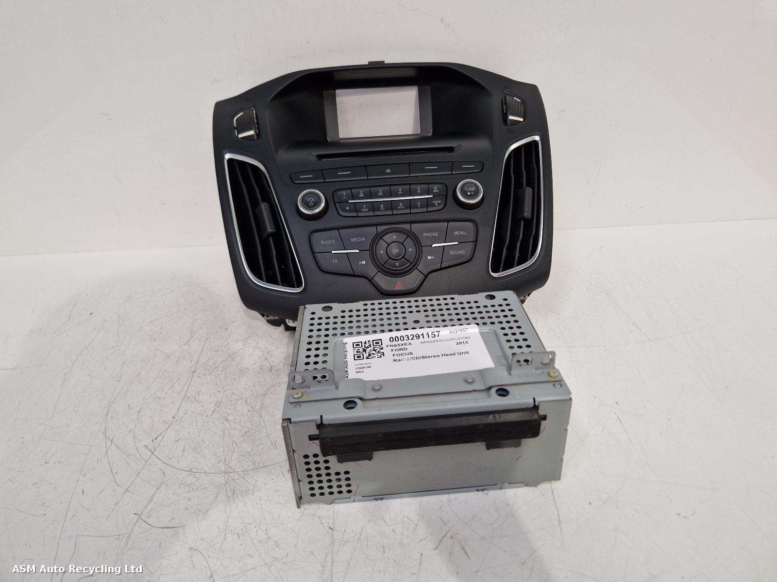 View Auto part A/V Equipment Ford Focus 2015