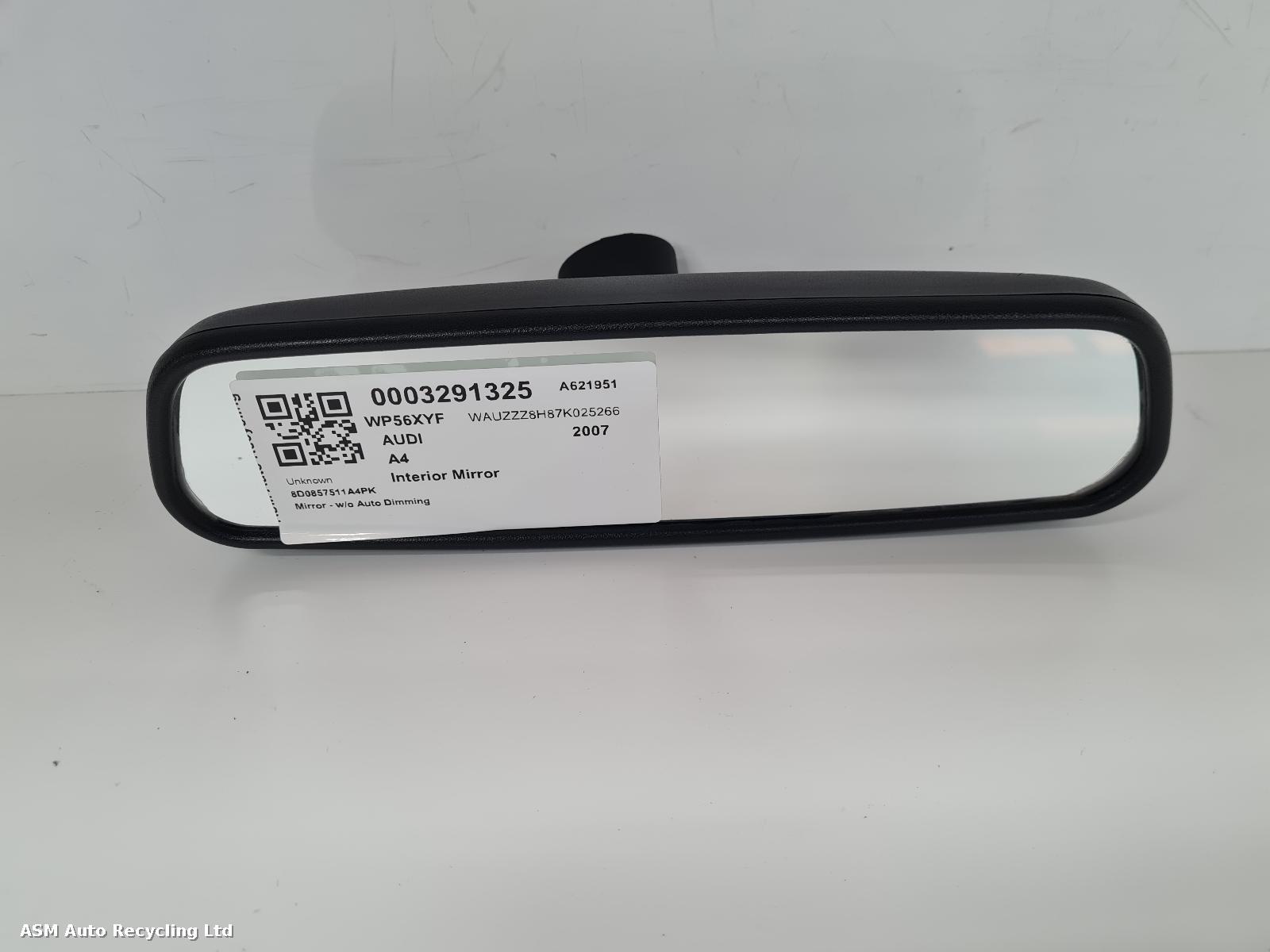 View Auto part Interior Mirror Audi A4 2007