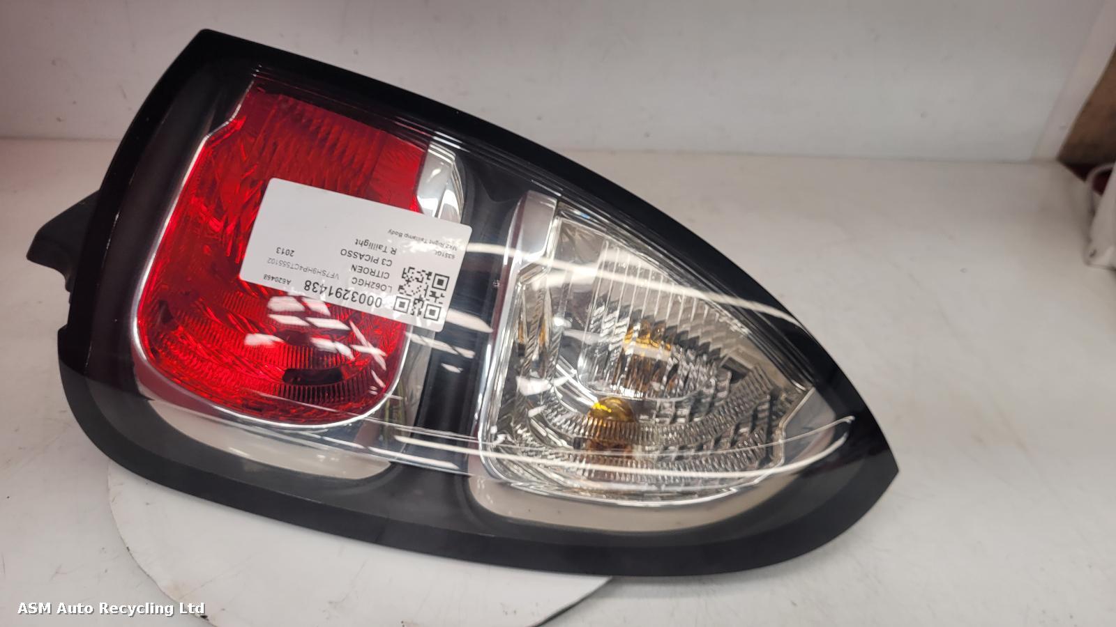 View Auto part R Taillight Citroen C3 Picasso 2013