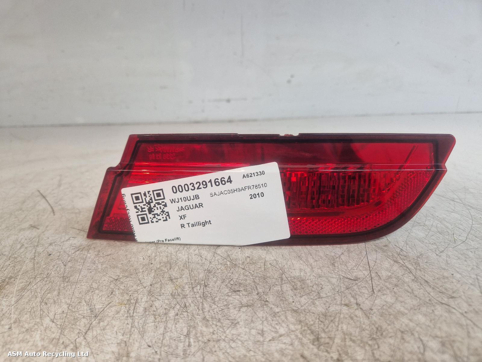 View Auto part R Taillight Jaguar Xf 2010