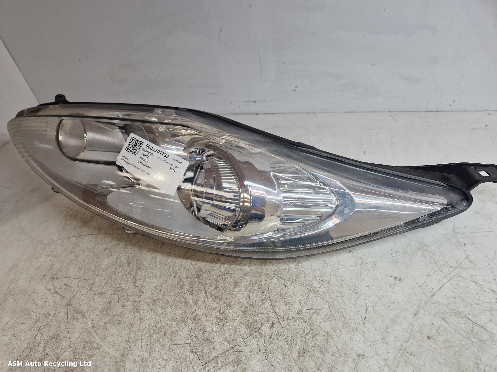 View Auto part L Headlamp Ford Fiesta 2011