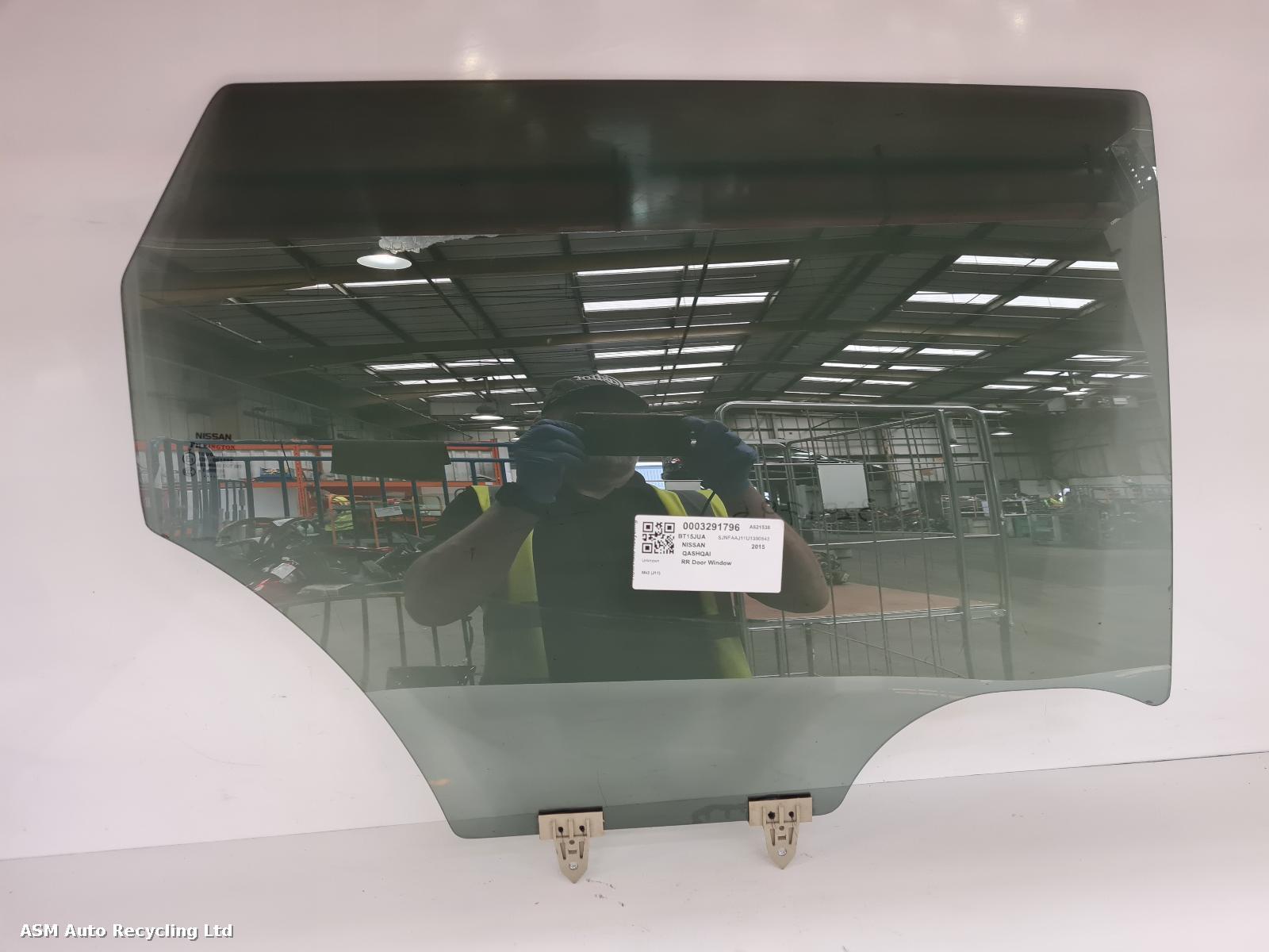 View Auto part RR Door Window Nissan Qashqai 2015