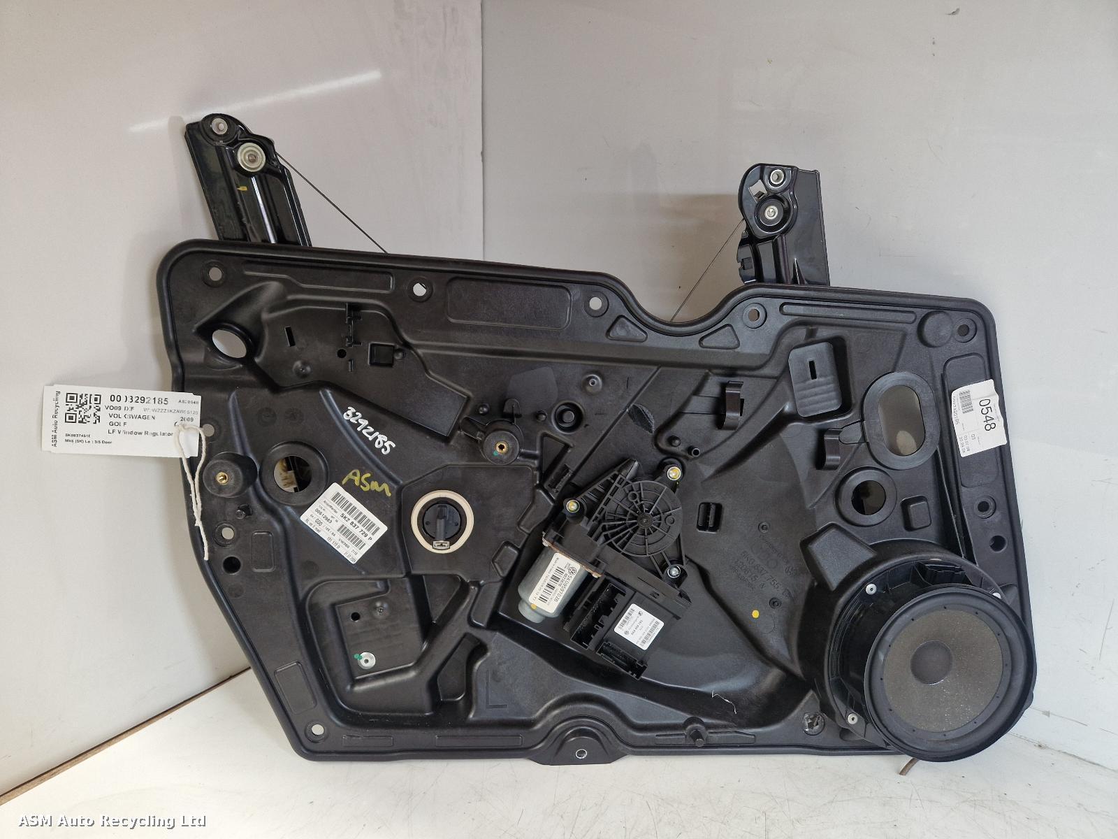 View Auto part LF Window Regulator Volkswagen Golf 2009