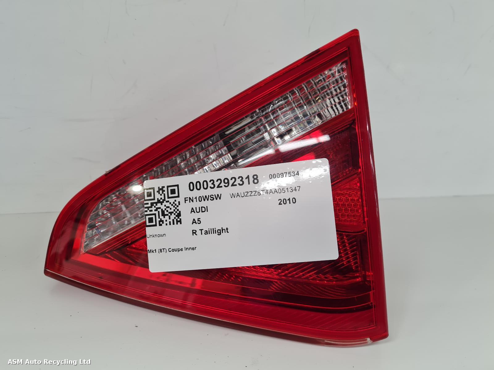 View Auto part R Taillight Audi A5 2010