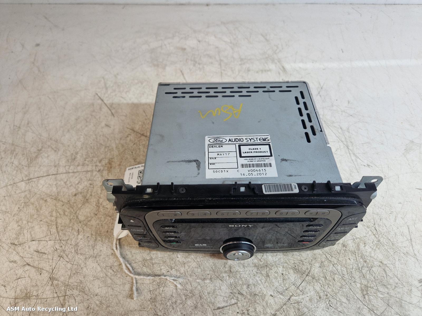 View Auto part A/V Equipment Ford S Max 2012