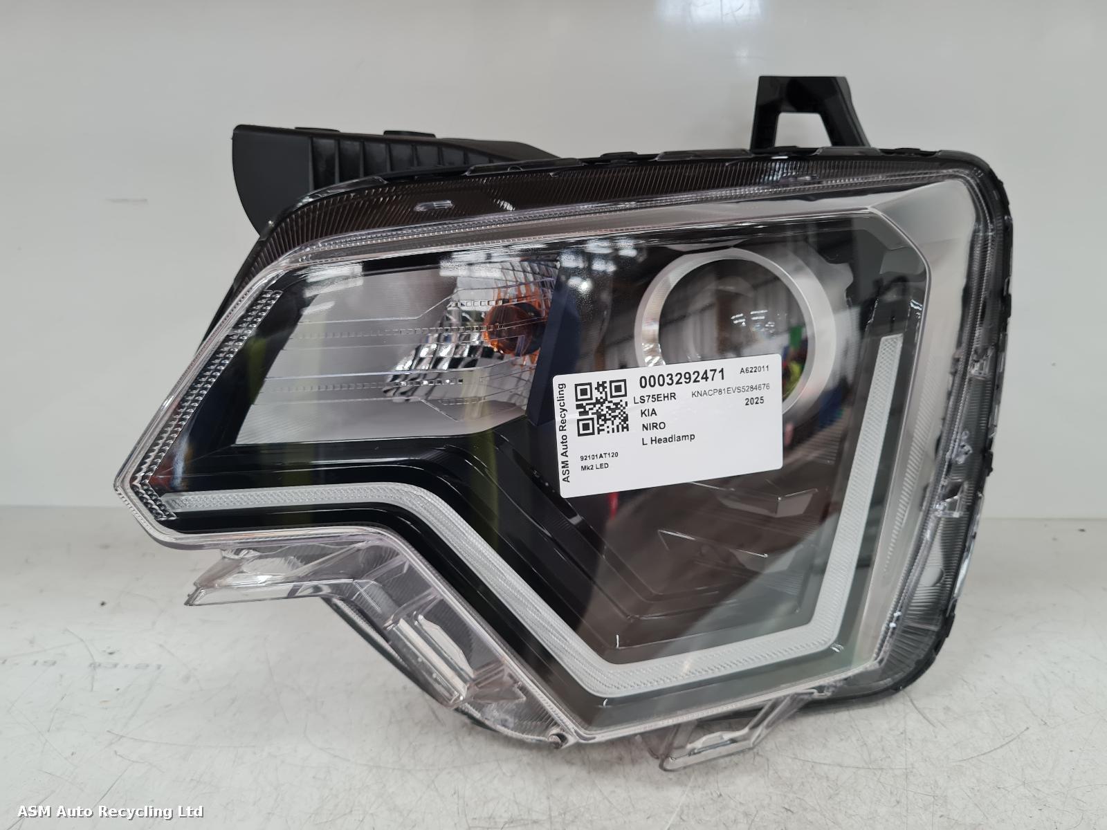View Auto part L Headlamp Kia Niro 2025