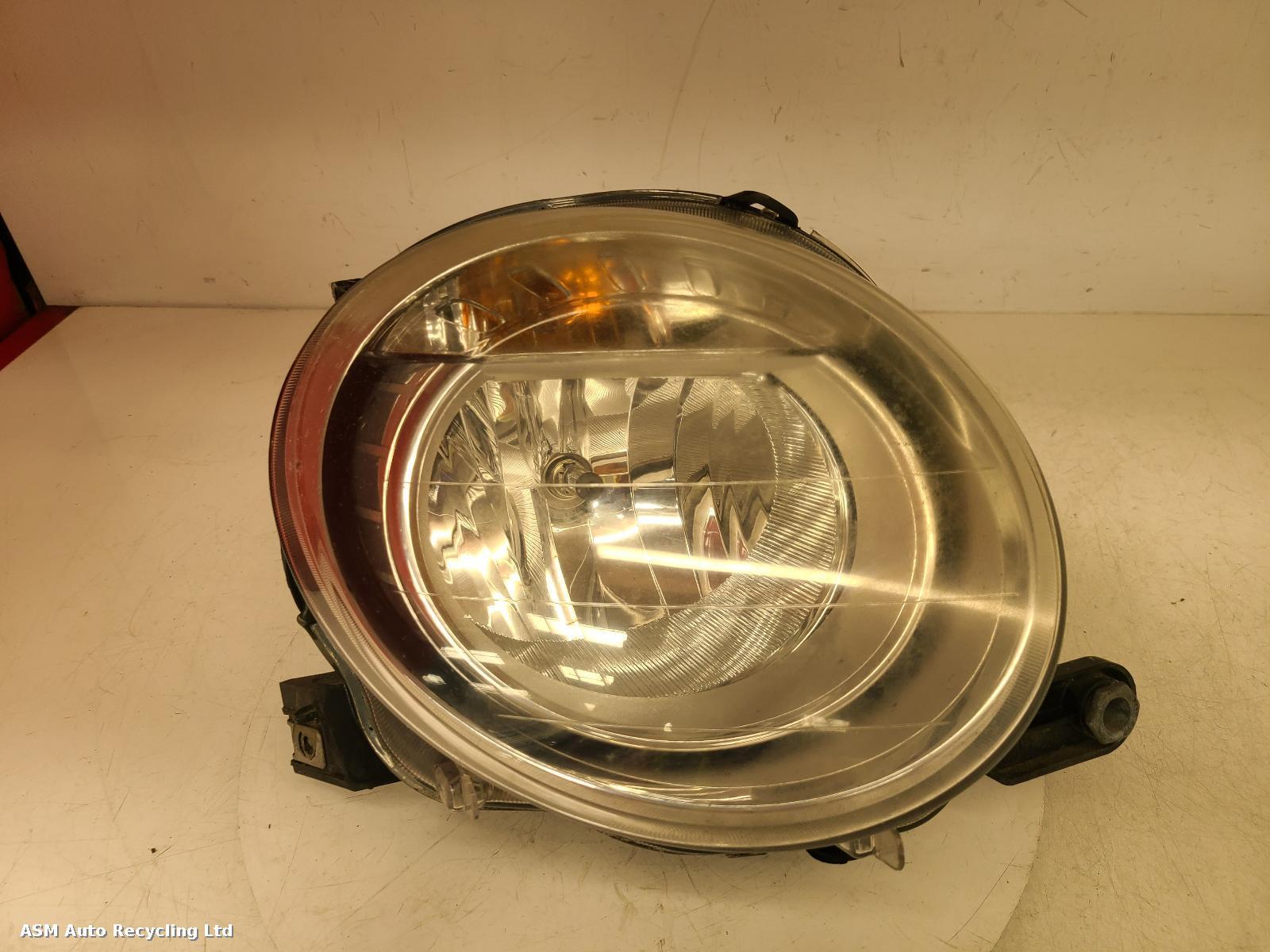 View Auto part R Headlamp Fiat 500 2012
